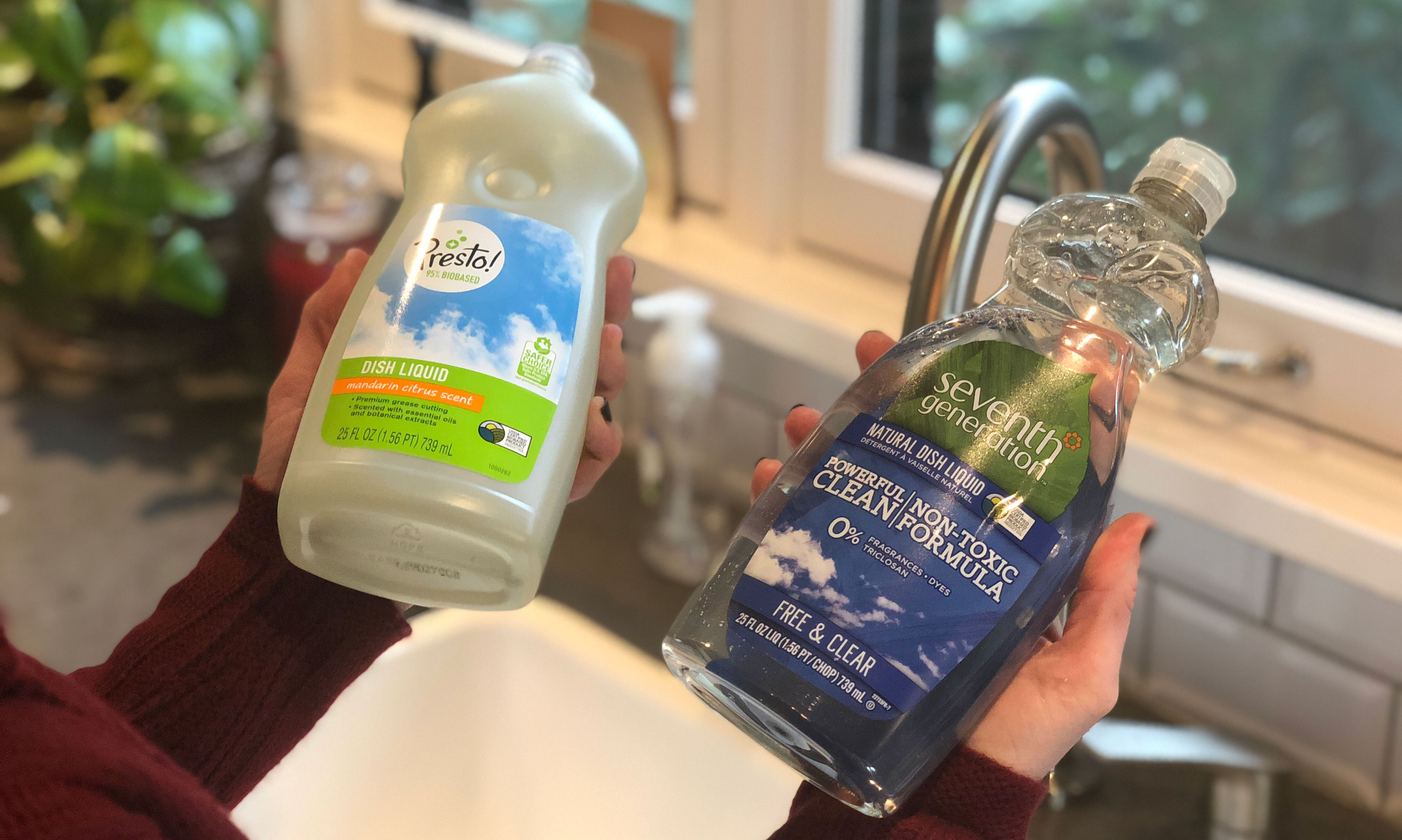 Presto! dish soap versus Seventh Generation Amazon price comparison