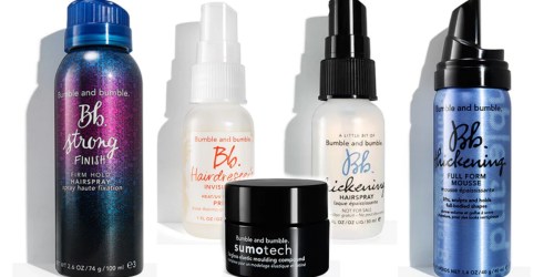 SEVEN Bumble and bumble Beauty Items Only $40 Shipped (Dry Shampoo, Thickening Spray & More)