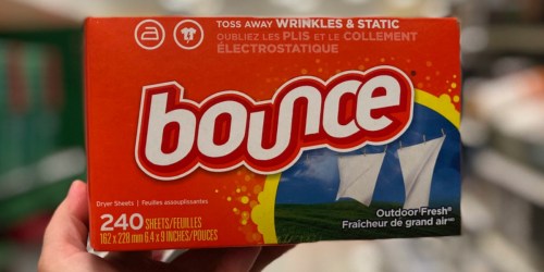 Bounce Dryer Sheets 240-Count Only $3.54 Shipped on Amazon