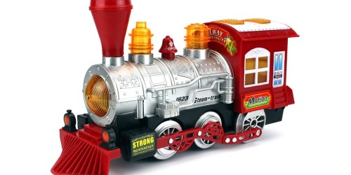 Bubble Blowing Toy Steam Train Just $14.95