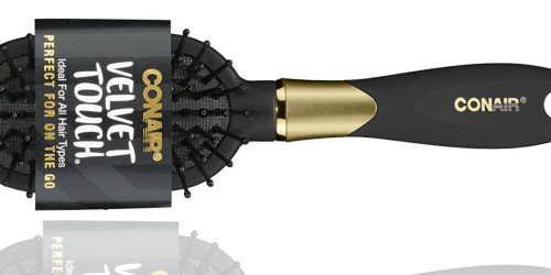 Conair Velvet Touch Hair Brush ONLY $1.69 (Ships w/ $25 Amazon Order)