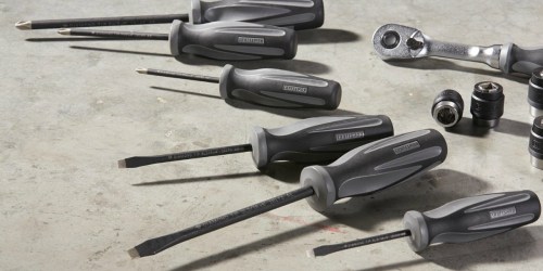Sears.com: Craftsman Extreme Grip 6-Piece Screwdriver Set Just $14.99 (Reg. $40) & More