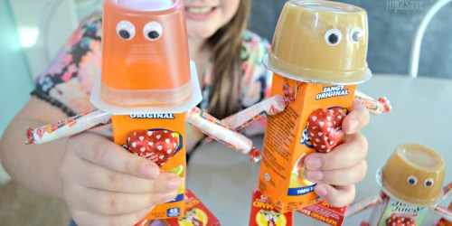 DIY Dollar Tree Valentine’s Day Robot Snacks