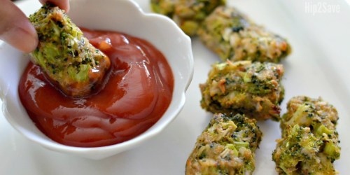 Homemade Baked Broccoli Tots