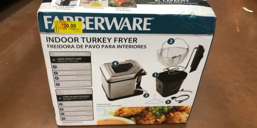 Farberware XL Indoor Turkey Fryer Possibly ONLY $10 at Walmart (Regularly $79)