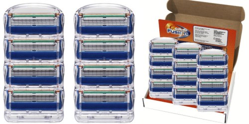 Amazon: Gillette Fusion Manual Razor Blade Refill 12-Pack Only $23.47 Shipped
