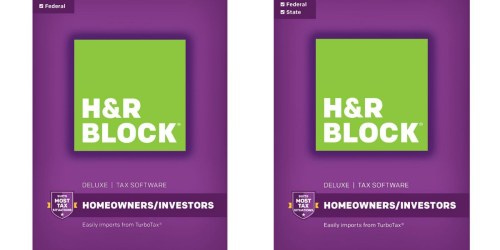 H&R Block Deluxe Tax Software as Low as $24.99 + Score FREE $15 Newegg Gift Card