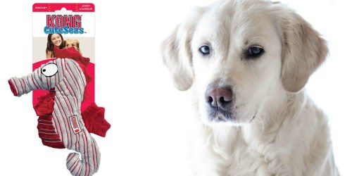 KONG Seahorse Dog Toy Only $4.37 (Ships w/ $25 Amazon Order)