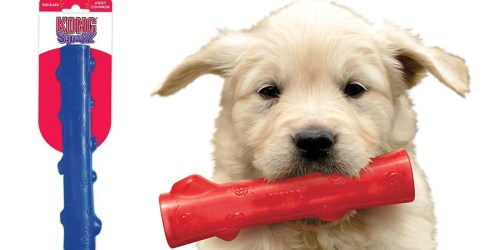 Large KONG Squeezz Stick Dog Toy Only $4.39 (Regularly $14) – Ships w/ $25 Amazon Order