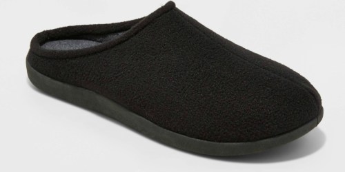 Target.com: Mens Fleece Clog Slippers Just $5.98 (Regularly $15)