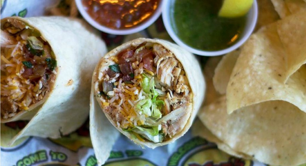 Moe's Southwest grill burritos