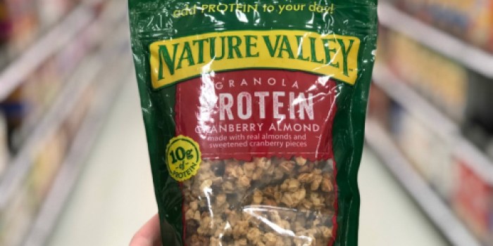 NEW $1/1 Nature Valley Coupon = Protein Granola Pouches Only $2.50 at Target