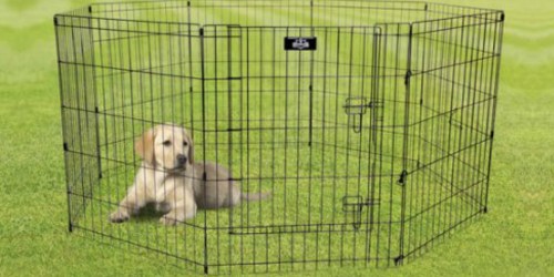 Walmart.com: Indoor/Outdoor Pet Exercise Playpen Just $29.49 (Regularly $52)