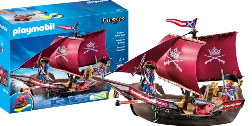 PLAYMOBIL Soldiers Patrol Boat Just $28.99 (Regularly $50) + More