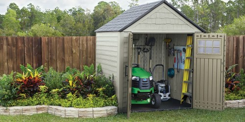 Rubbermaid Outdoor Resin Storage Shed Just $599.99 Delivered (Regularly $900)