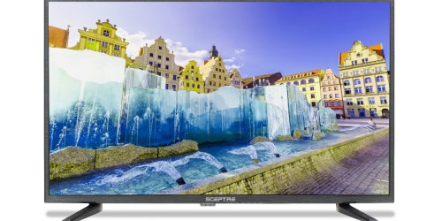 Walmart: Sceptre 32″ HD LED TV Only $89.99 Shipped (Regularly $180) & More