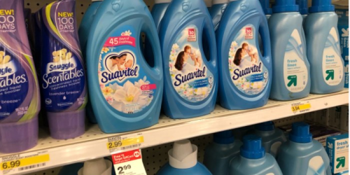 Target: Suavitel Liquid Fabric Softener ONLY $1.24 Per Bottle After Gift Card & Ibotta (Reg. $3)