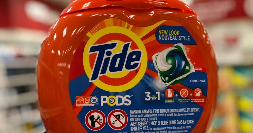 tide pods tub