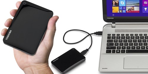 Amazon: Toshiba 1TB Portable Hard Drive Only $40.59 Shipped & More