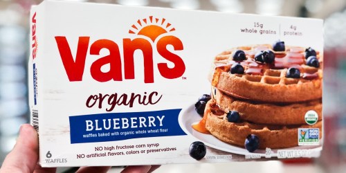 40% Off Van’s Organic Frozen Waffles at Target