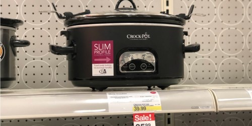 FREE $20 Target Gift Card w/ $75 Kitchen Appliance Purchase (Crock Pot, Mr. Coffee & More)