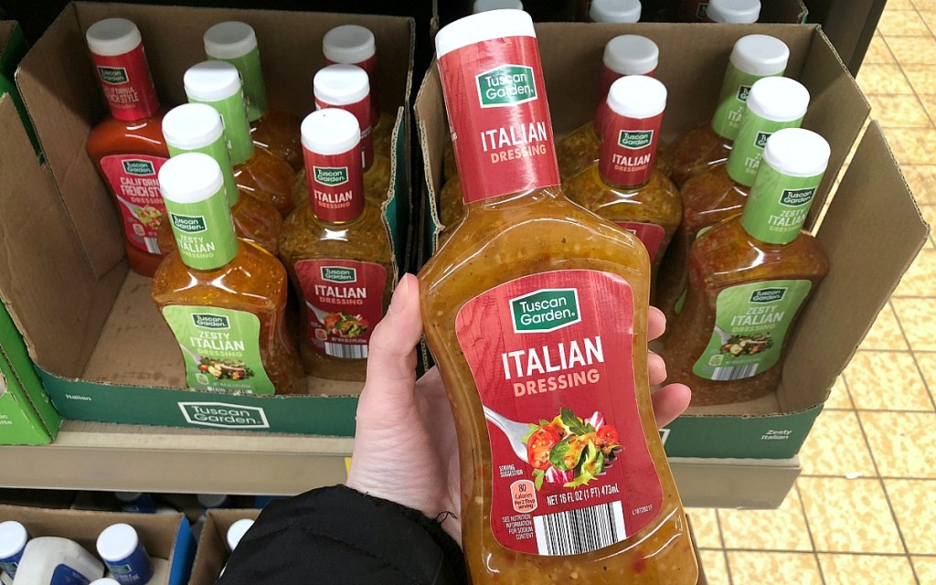 aldi italian salad dressing hip2save