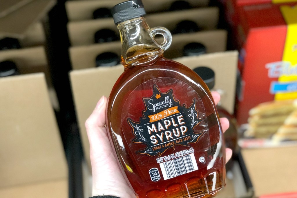 specially selected aldi maple syrup hip2save