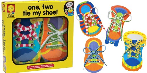 ALEX Toys One, Two Tie My Shoe Set ONLY $5.26 – Ships w/ $25 Amazon Order