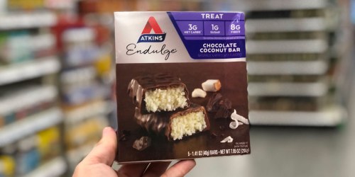 60% Off Atkins Shakes & Bars At Target