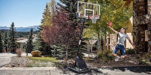 Spalding NBA 54″ Portable Basketball Hoop Only $167.99 Delivered & More