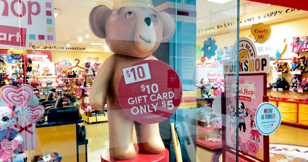 Build-A-Bear Gift Card Offer