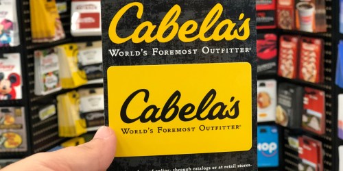 $100 Cabela’s Gift Card Just $80 Shipped