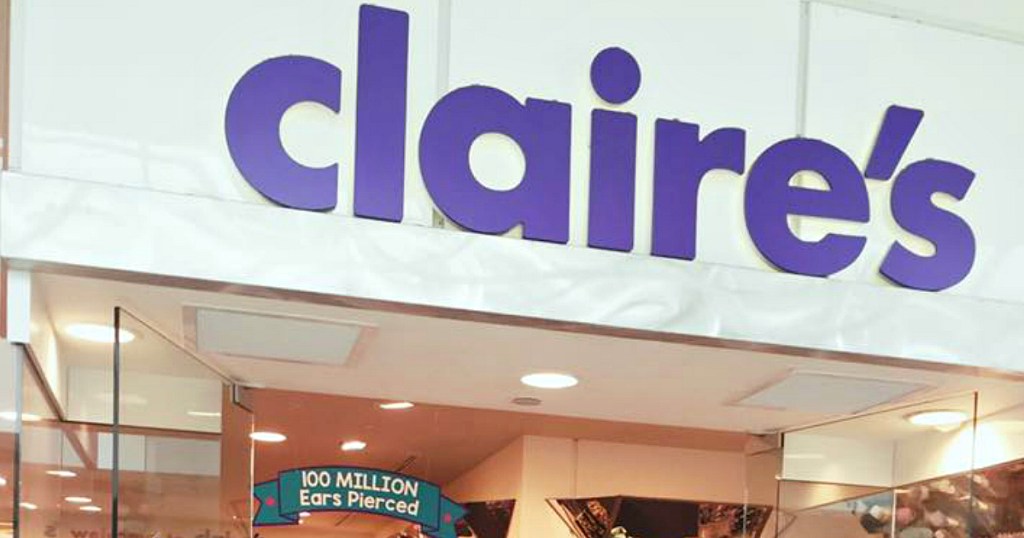 Claire's storefront