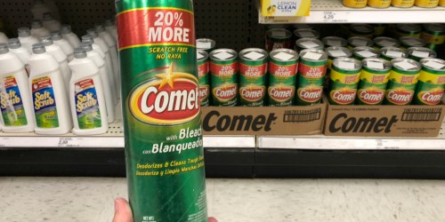 Comet Powder Cleaner Only 62¢ At Target (Just Use Your Phone)