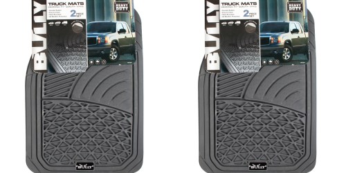 Heavy Duty Auto Floor Mat 2-Piece Set Only $20.24 + Get Back $20 In Shop Your Way Points