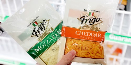 FREE Frigo Shredded Cheese at Dollar Tree