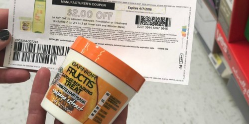 This $2/1 Garnier Fructis Coupon Makes for HOT Buys at Walgreens, Target & Walmart