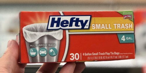 Up to 50% Off Hefty Trash Bags at Target