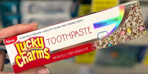 Lucky Charms Toothpaste ONLY 99¢ at Walgreens After Rewards