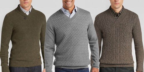 Men’s Wearhouse Sweaters ONLY $9.99 Shipped (Regularly $99+)