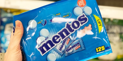 Free Mentos Mints BIG 125-Count Bag After Cash Back at Target (Regularly $5)