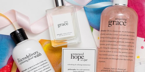 Buy 1 Get 1 FREE Philosophy Sale Ends Tonight