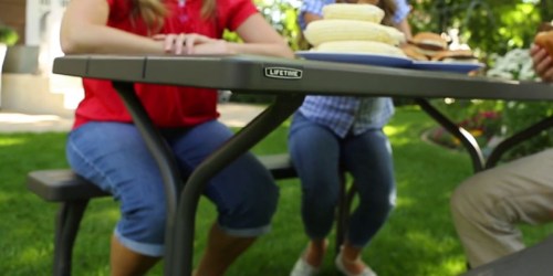 Amazon: Lifetime 4-Foot Picnic Table Only $99.99 Shipped (Regularly $200)