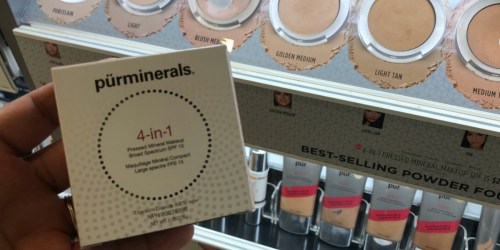 PUR 4-in-1 Pressed Mineral Powder Foundation $14.75 (Regularly $30)