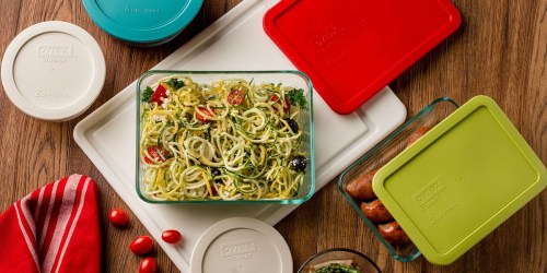 Macy’s: Pyrex 10 Piece Glass Food Storage Set Just $9.99 (Regularly $40)