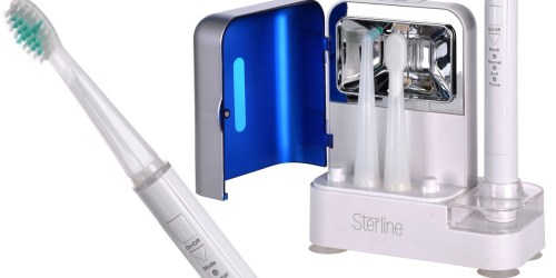 Amazon: Electric Rechargeable Toothbrush w/ UV Light Clean Technology Only $28.79 Shipped