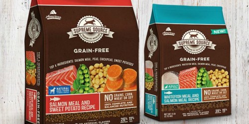 FREE Supreme Source Dog or Cat Food Coupon ($9.99 Value)