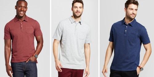 Target.com: 70% Off Men’s Polo Shirts & More