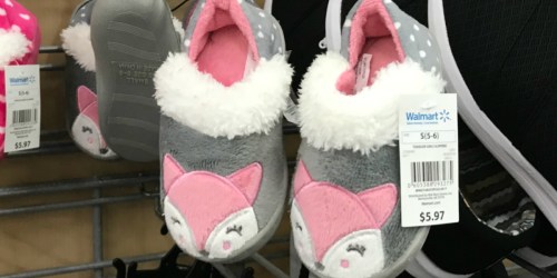 Clearance Slippers & Shoes as Low as $1 at Walmart