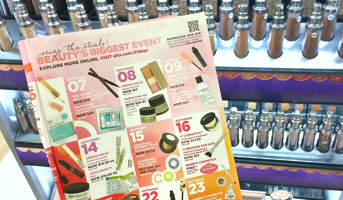 ulta shopping tips 21 days of beauty